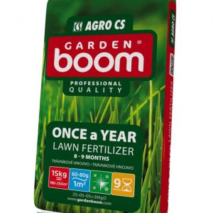 Garden Boom Trávnikové hnojivo Once a Year 15kg