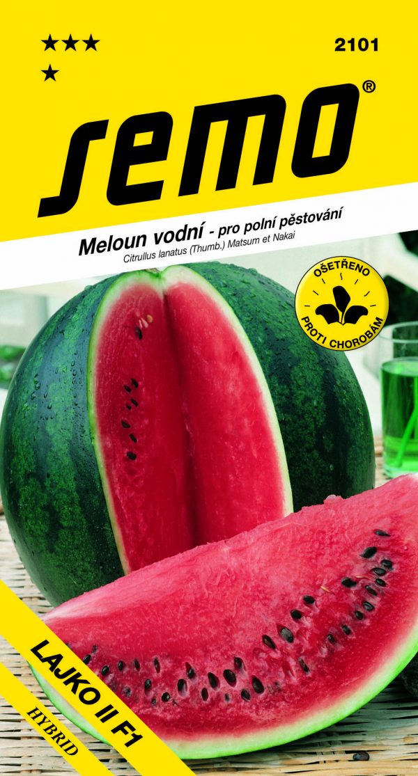 Melón vodový - LAJKO II F1 (HYBRID)