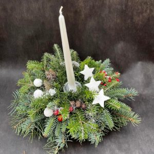 Vianočná ikebana malá 6