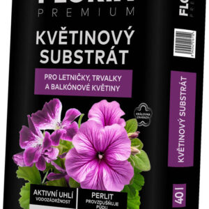 Substrát Floria Premium kvetinový 40L